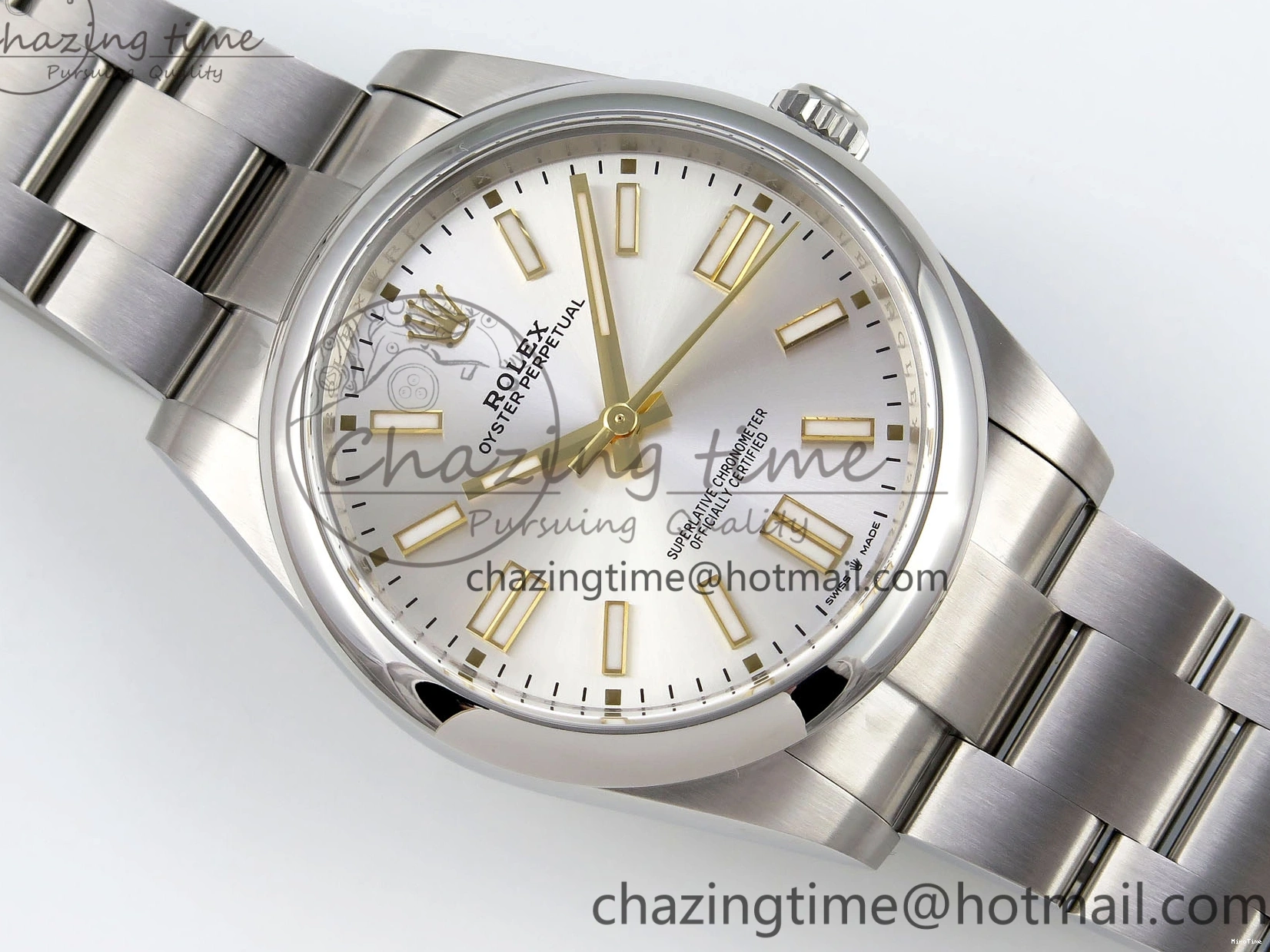 MiroTime 0217 SmartChoice Oyster Perpetual 41mm 124300 Clean 1:1 Best Edition 904L Steel Sliver Dial on SS Bracelet VR 1735